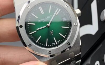 BF Factory Replica Audemars Piguet Royal Oak 15202 with Green Dial