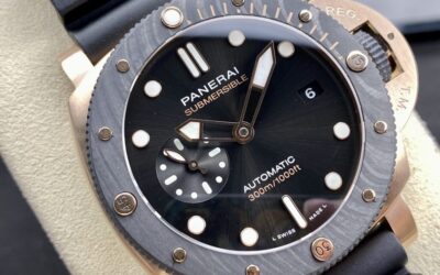 VS Factory Replica Panerai Submersible PAM 1070 Gold Carbon Watch